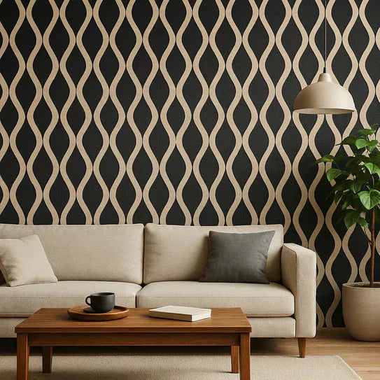 Wave Acoustic Wall Panel (Multiple Colours Available)